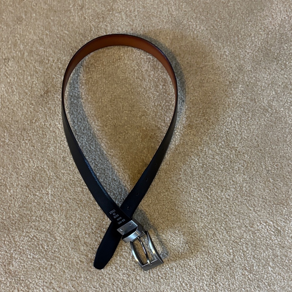 Boy’s Black Leather Belt